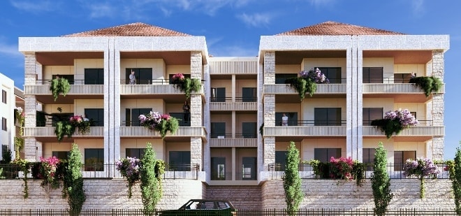 Doha Meadows front elevation — TIA Developers
